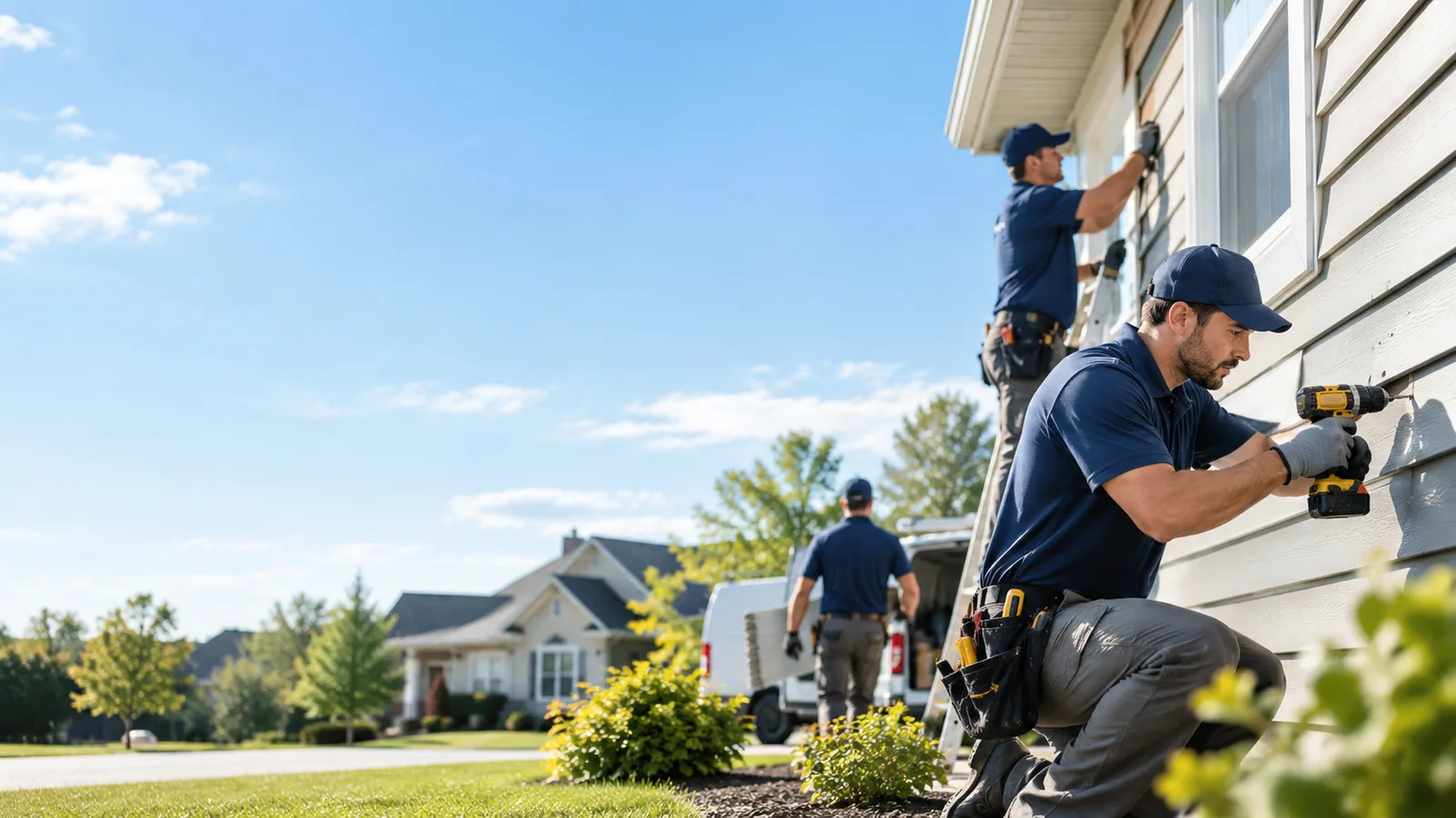 Partial Siding Replacement in Burke, VA